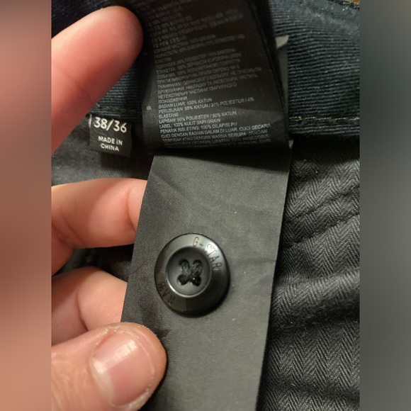 G-Star black multi pocket cargo pants size 38 - Picture 11 of 12